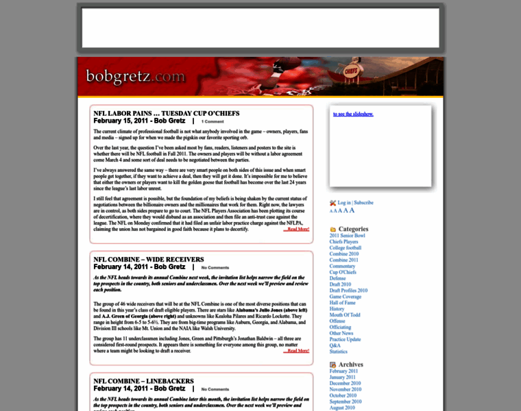 Bobgretz.com thumbnail