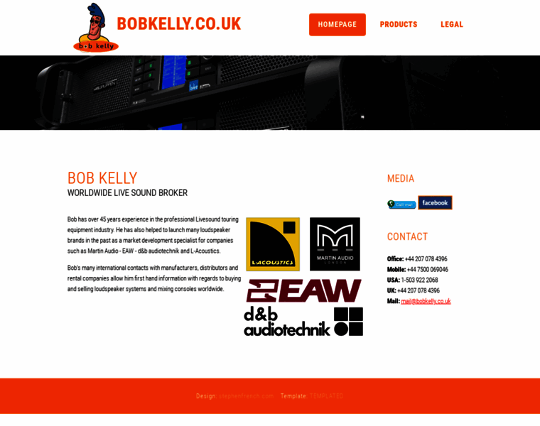 Bobkelly.co.uk thumbnail