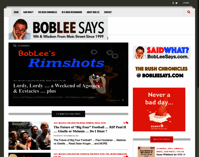 Bobleesays.com thumbnail