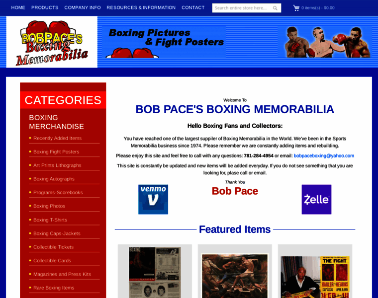 Bobpaceboxing.com thumbnail