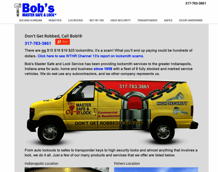 Bobsmastersafeandlockservice.com thumbnail