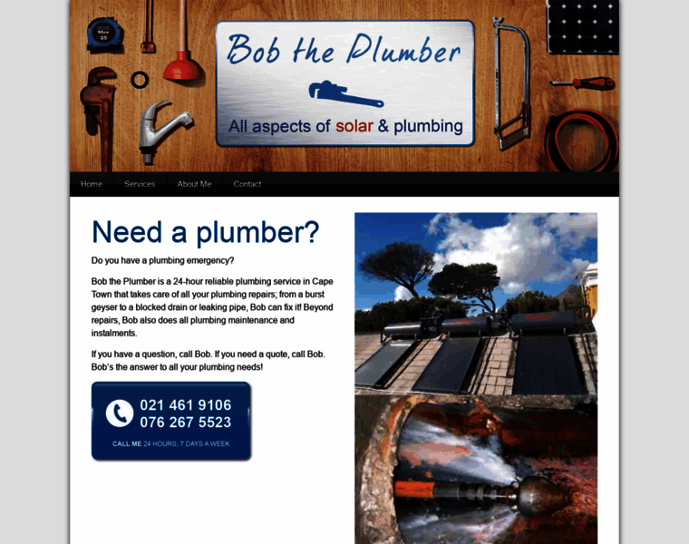 Bobtheplumber.co.za thumbnail