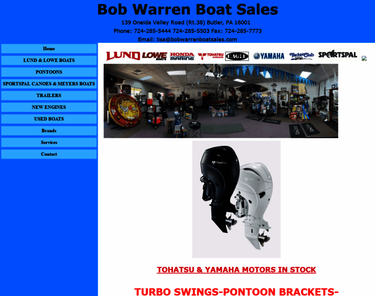 Bobwarrenboatsales.com thumbnail
