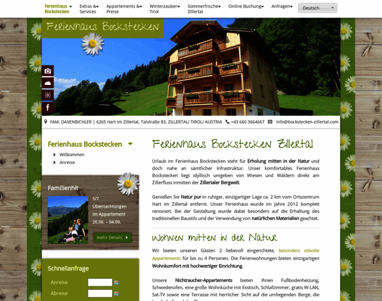Bockstecken-zillertal.com thumbnail