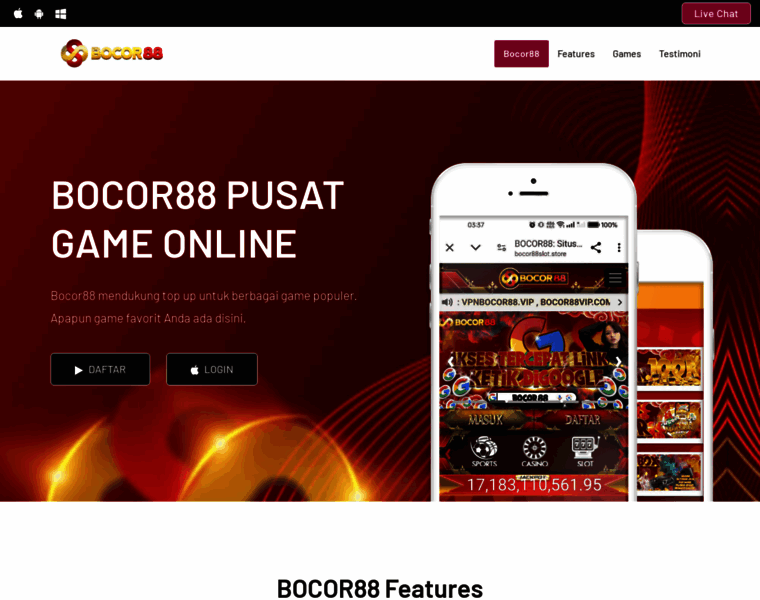 Bocor88app.eu thumbnail