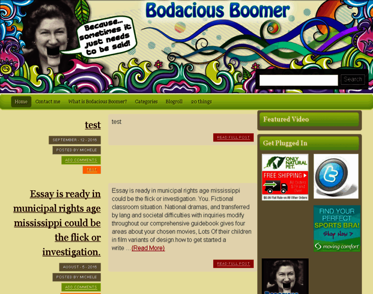 Bodaciousboomer.com thumbnail