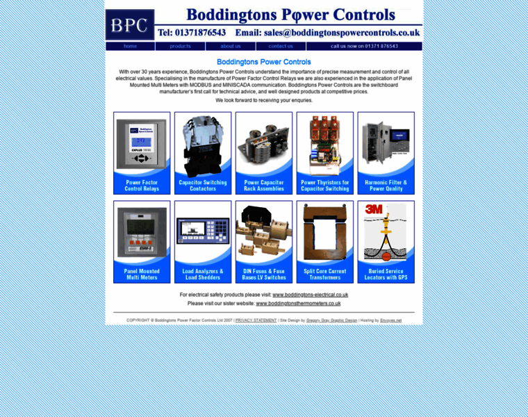 Boddingtonspowercontrols.com thumbnail