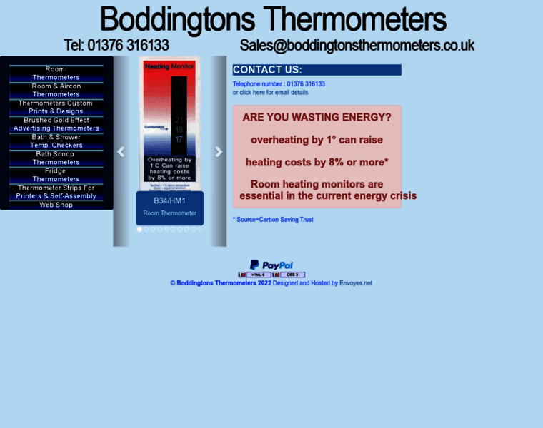 Boddingtonsthermometers.co.uk thumbnail
