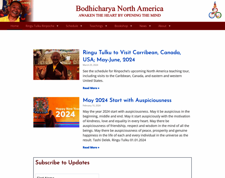 Bodhicharyana.org thumbnail