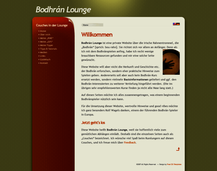 Bodhran-lounge.de thumbnail