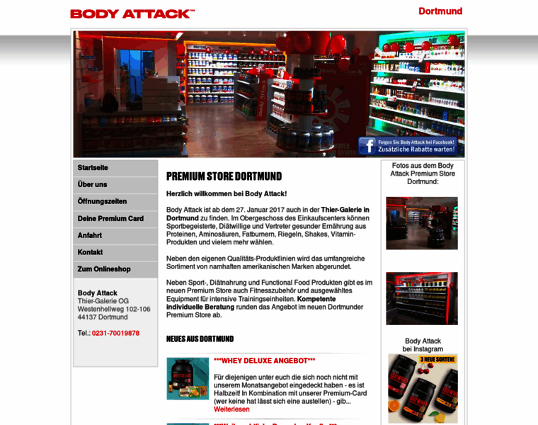 Body-attack-dortmund.de thumbnail