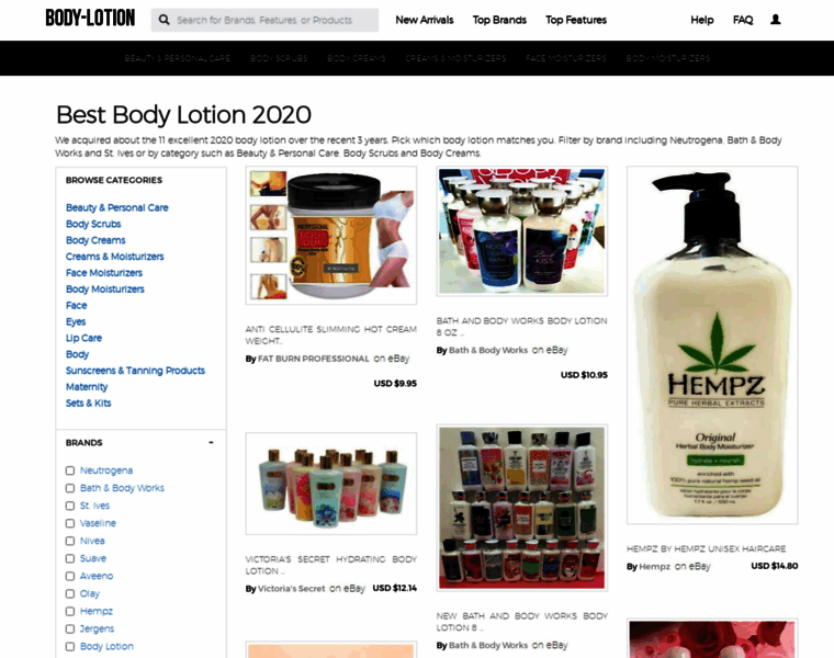 Body-lotion.org thumbnail