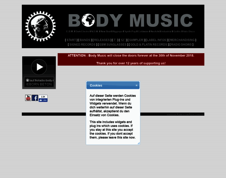 Body-music.com thumbnail