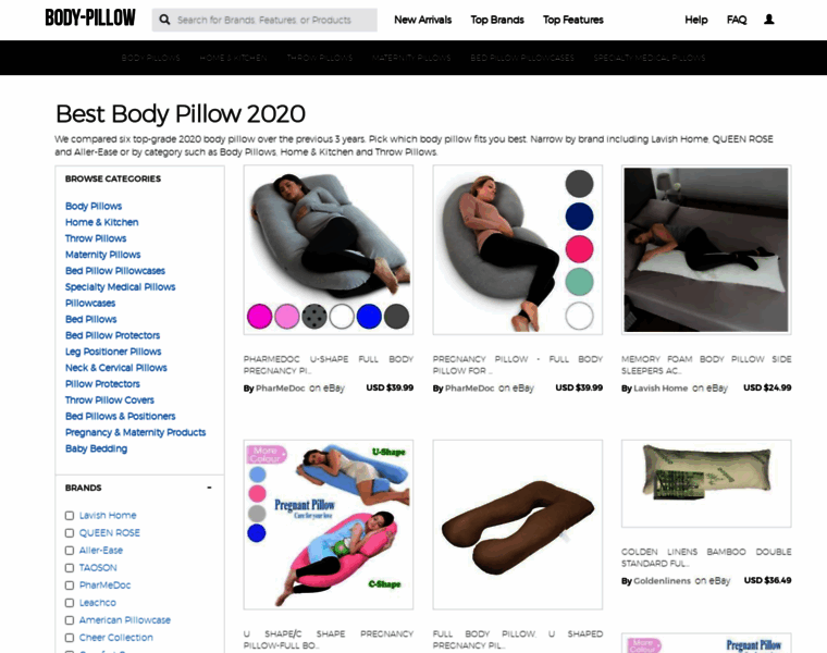 Body-pillow.org thumbnail