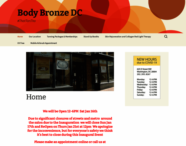 Bodybronzedc.com thumbnail