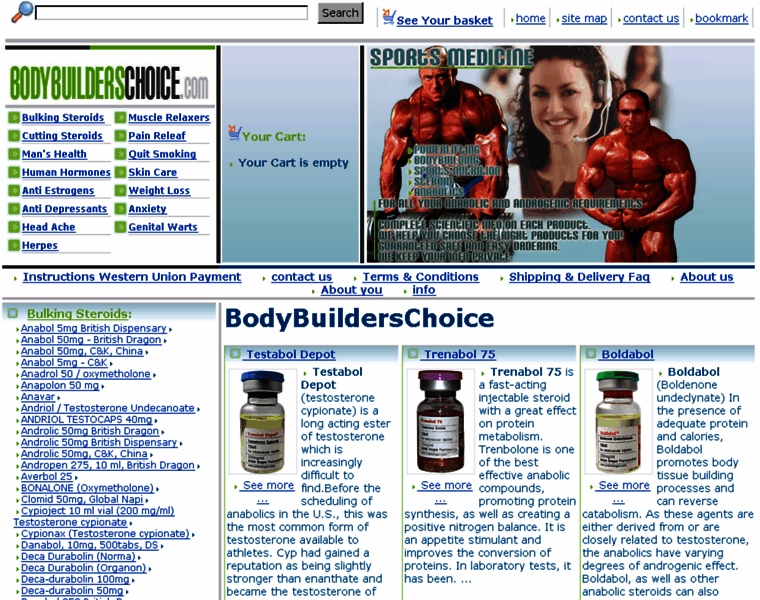 Bodybuilderschoice.com thumbnail