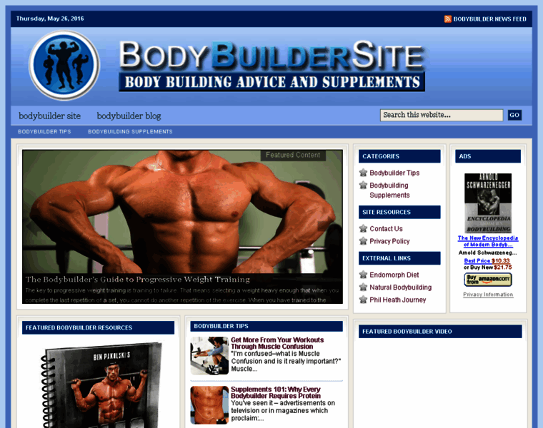 Bodybuildersite.com thumbnail