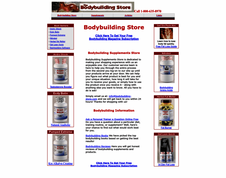 Bodybuilding-store.com thumbnail