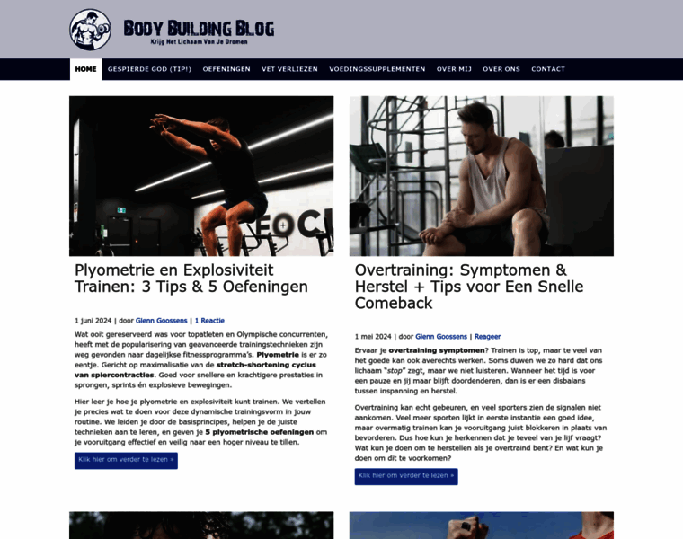 Bodybuildingblog.nl thumbnail