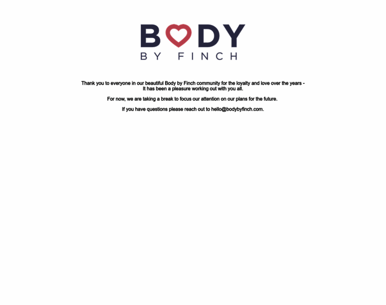 Bodybyfinch.com thumbnail