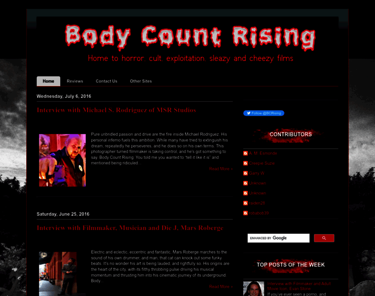 Bodycountrising.blogspot.com thumbnail
