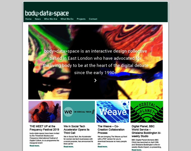Bodydataspace.net thumbnail