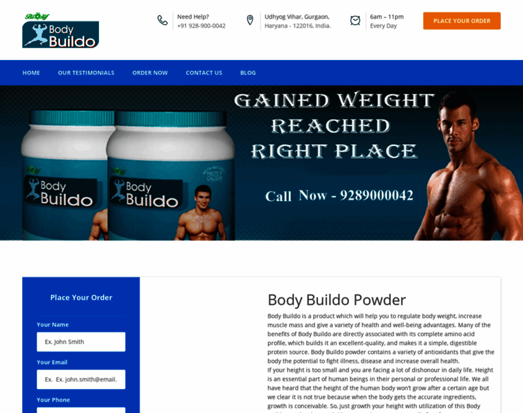 Bodygrowthpowder.com thumbnail Bodygrowthpowder.com thumbnail