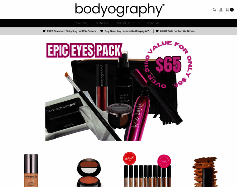 Bodyographycosmetics.com.au thumbnail