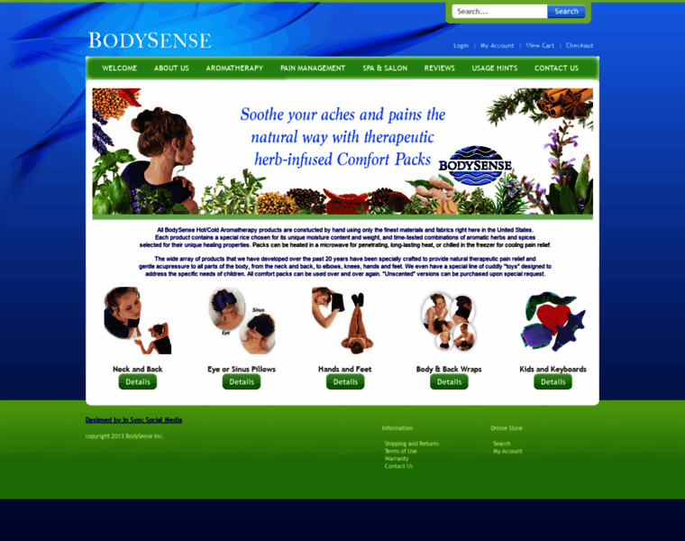 Bodysenseinc.com thumbnail