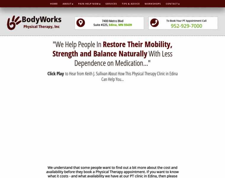 Bodyworksphysicaltherapy.com thumbnail