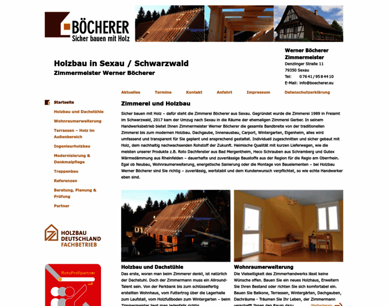 Boecherer-holzbau.de thumbnail