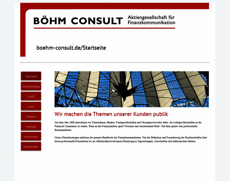 Boehm-consult.de thumbnail