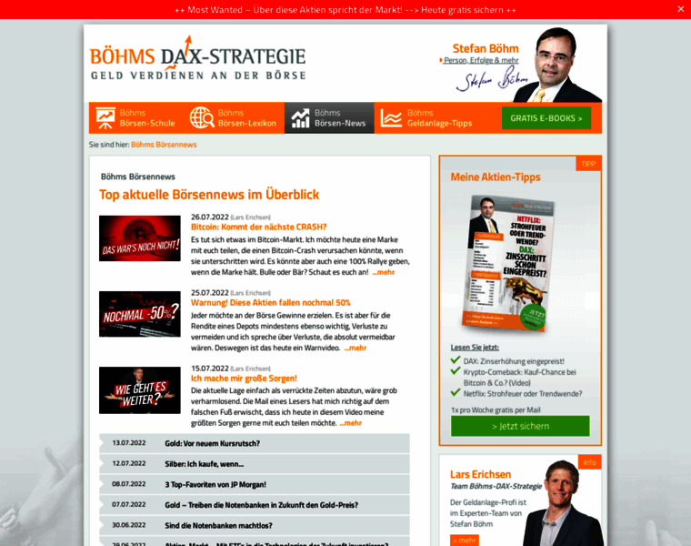 Boehms-dax-strategie.de thumbnail
