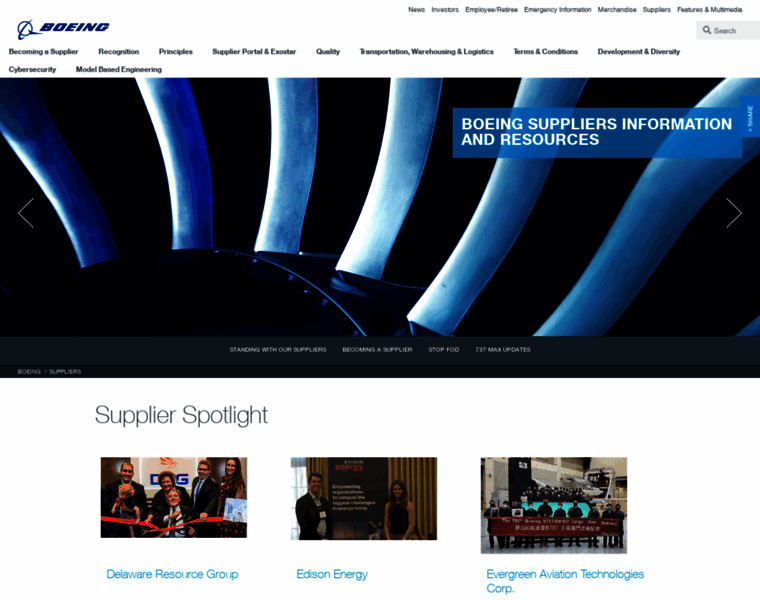 Boeingsuppliers.com thumbnail