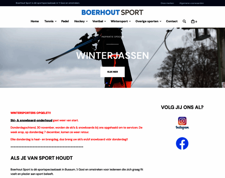 Boerhoutsport.nl thumbnail