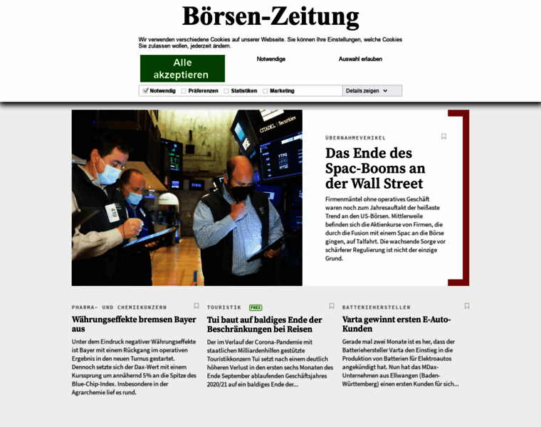Boersen-zeitung.com thumbnail