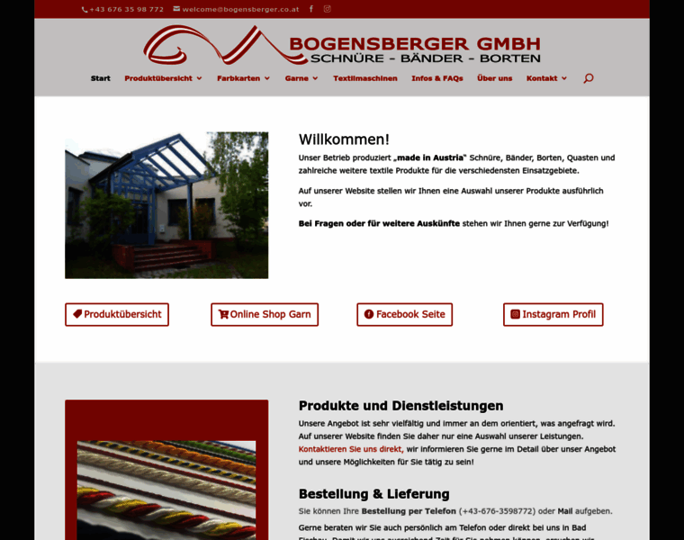 Bogensberger.co.at thumbnail