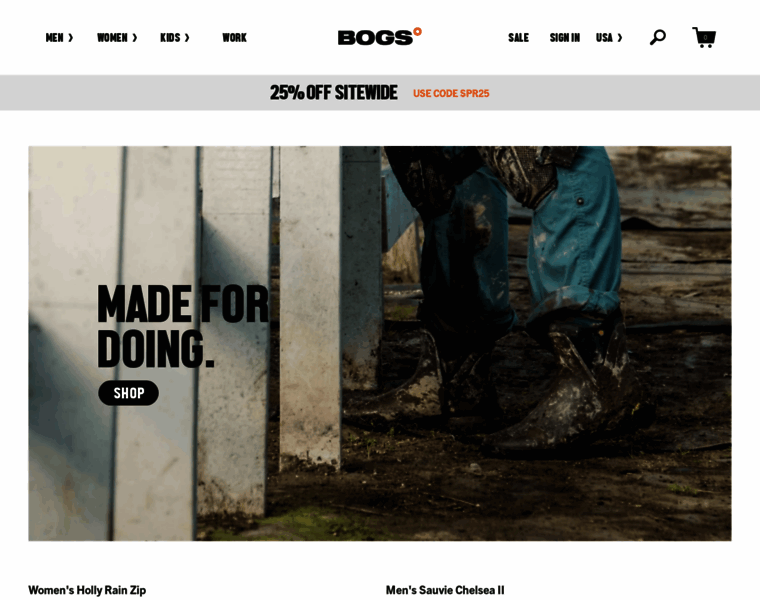 Bogsfootwear.com thumbnail