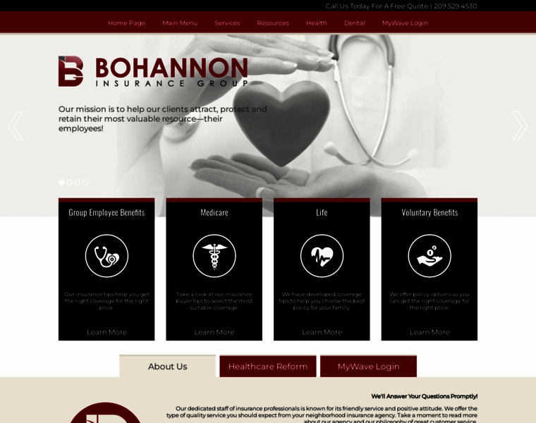 Bohannoninsurance.com thumbnail