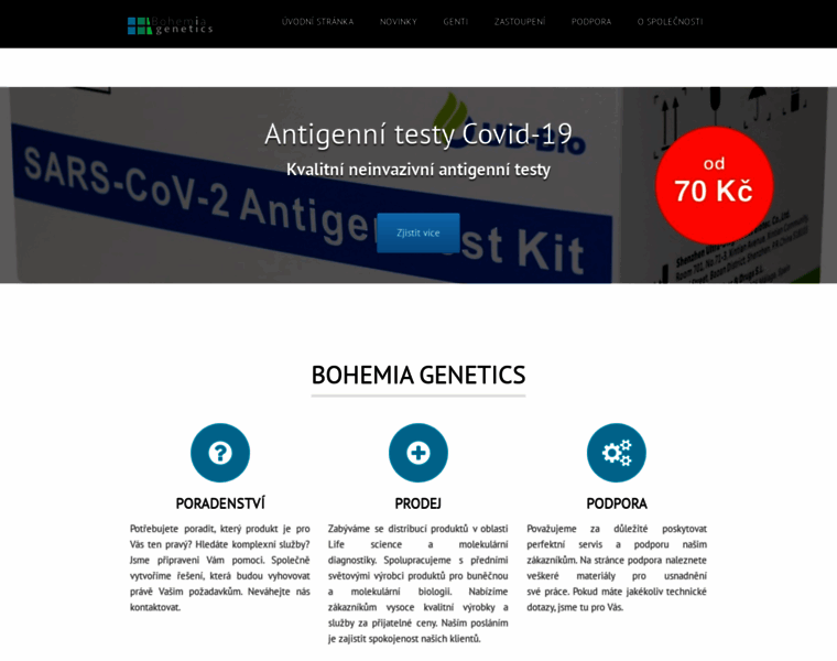 Bohemiagenetics.cz thumbnail
