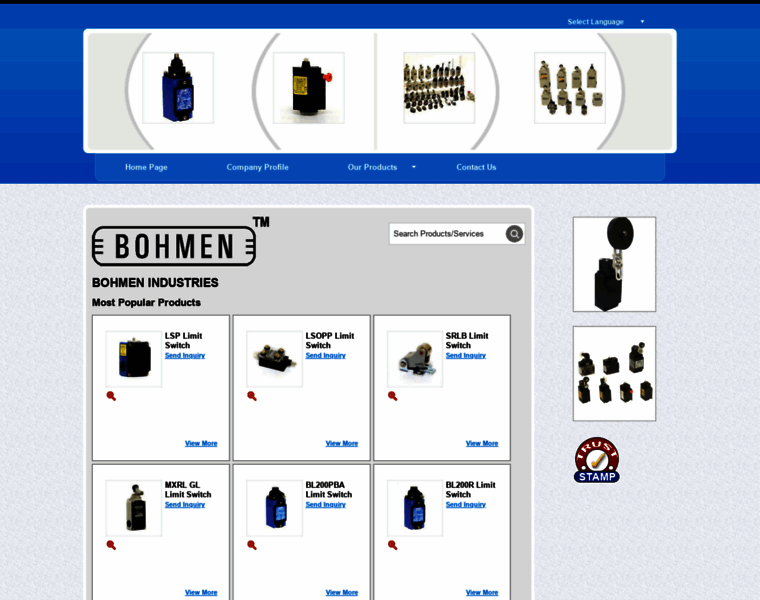 Bohmenindustries.co.in thumbnail