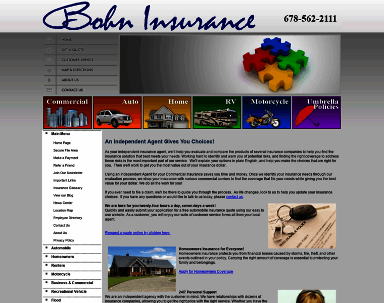 Bohn-insurance.com thumbnail
