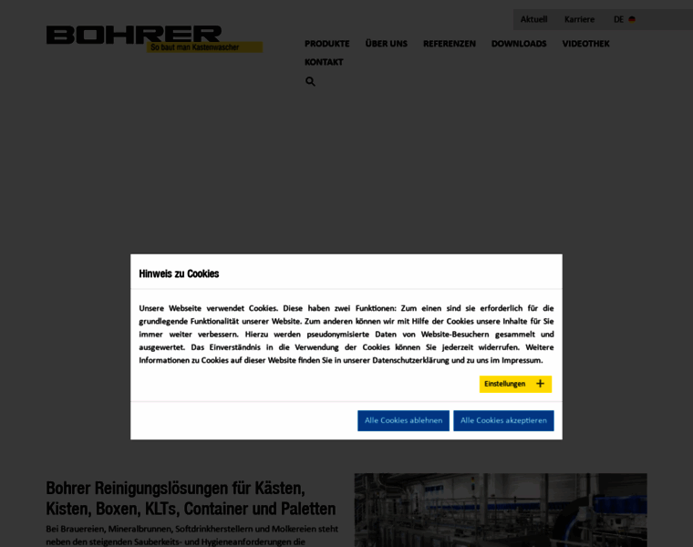 Bohrer-maschinenbau.de thumbnail
