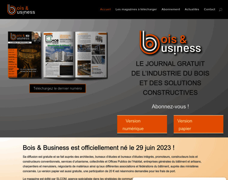 Bois-and-business.fr thumbnail