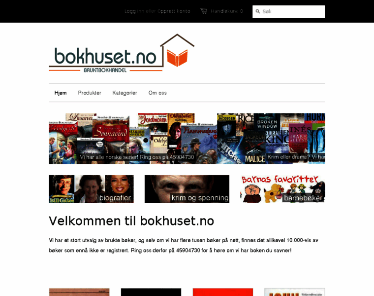 Bokhuset.no thumbnail