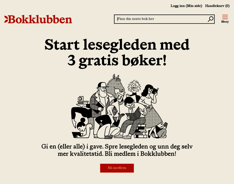 Bokklubben.no thumbnail