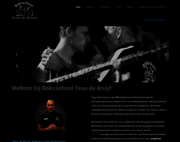 Boksschool-teusdekruyf.nl thumbnail