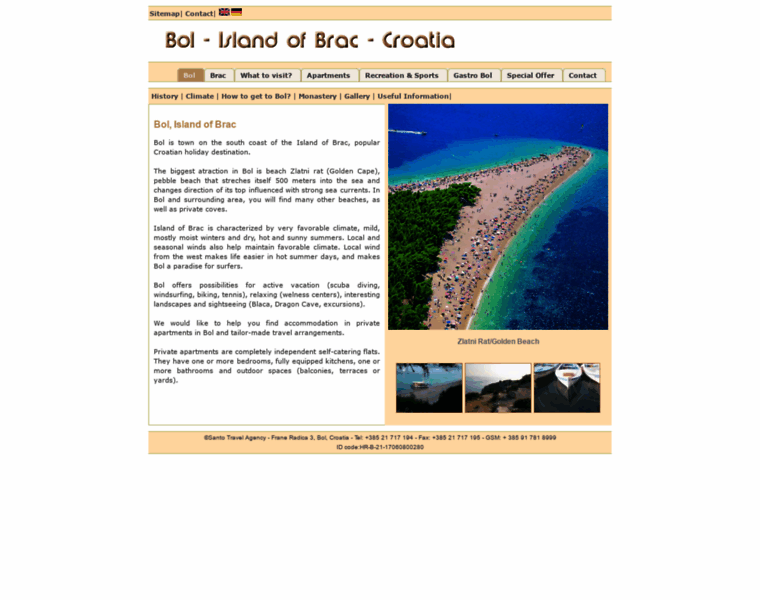 Bol-croatia.net thumbnail