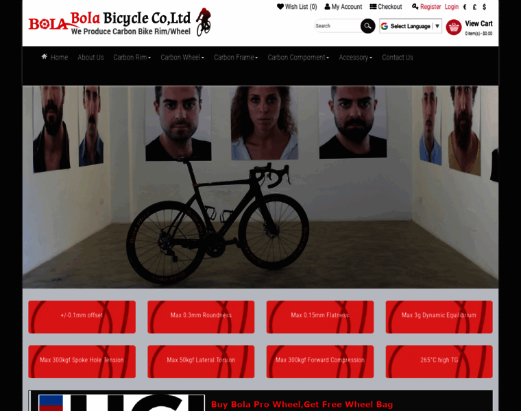 Bola-bicycle.com thumbnail