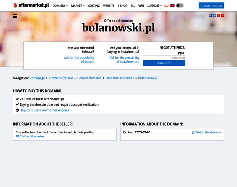 Bolanowski.pl thumbnail